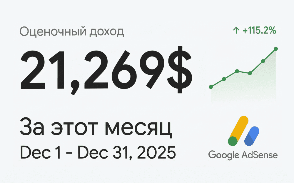 AdSense доход